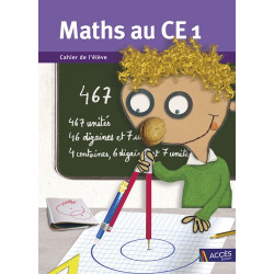Maths au CE1 - Cahier de l'élève - Lot de 5