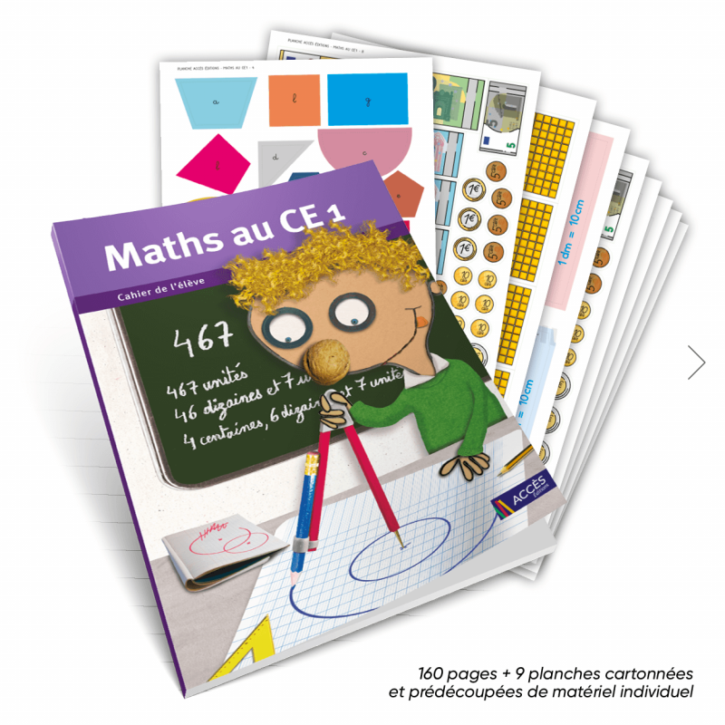 Maths Au CE1 - Cahier De L'élève - Unité